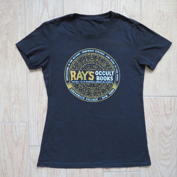 Ghostbusters Tops - Ghostbusters Ray's Occult Bookstore Black T-shirt Women's Small